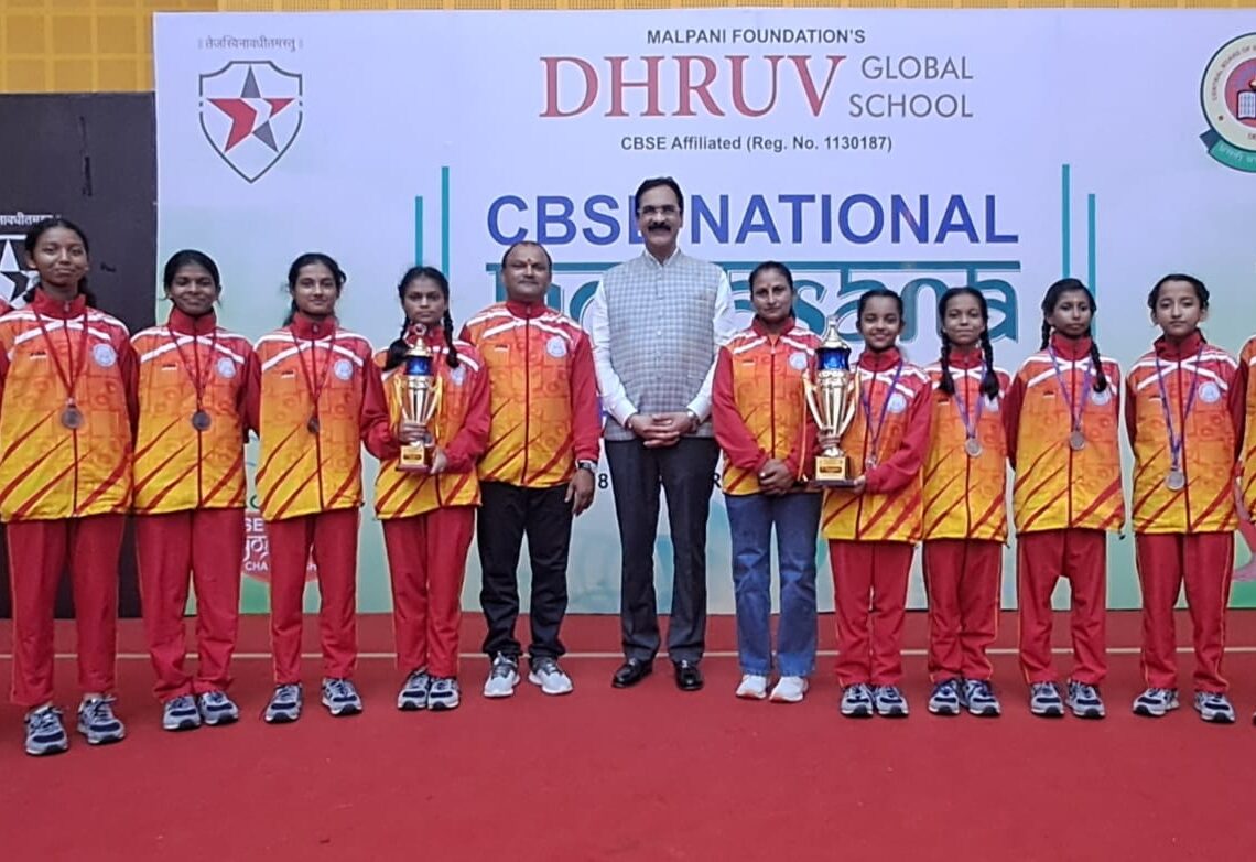 Dhanbad Public School bags runners-up trophy at CBSE Yoga Championship