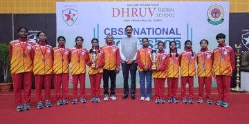 Dhanbad Public School bags runners-up trophy at CBSE Yoga Championship