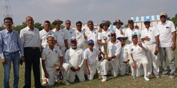 Jharkhand veteran cricket team crowned champions of 60+ tournament