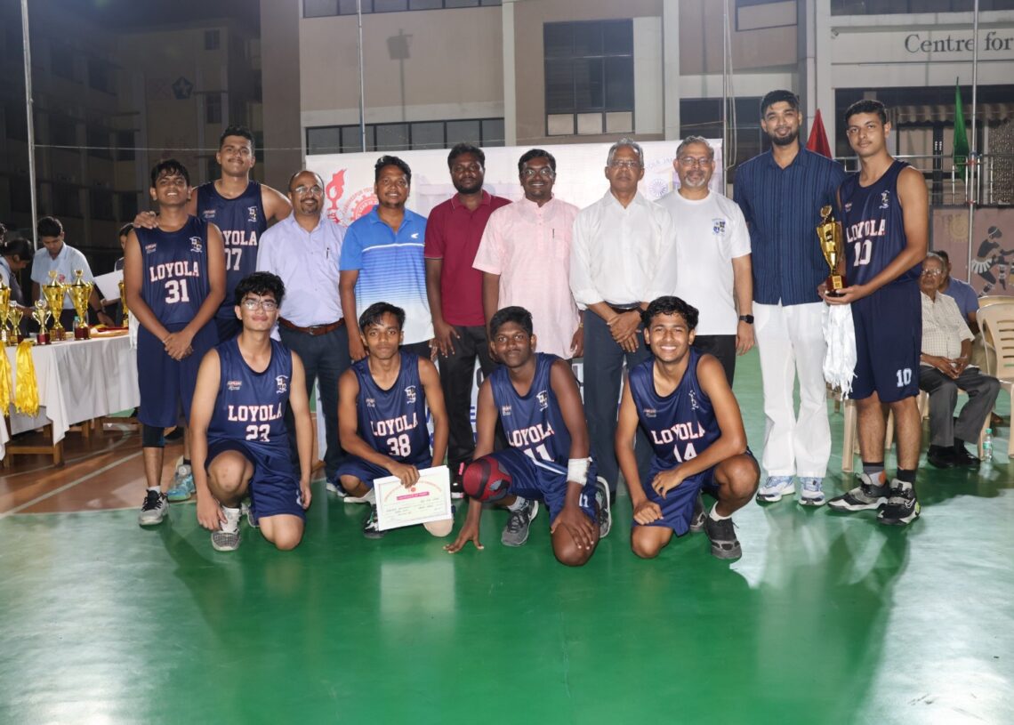 Loyola School hosts finals of Jyoti Inter-School Basketball Tournament