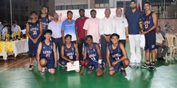 Loyola School hosts finals of Jyoti Inter-School Basketball Tournament