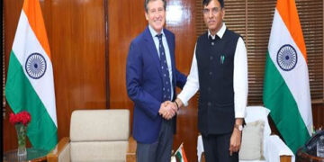 Union Sports Minister discusses India’s 2036 Olympic bid with World Athletics President