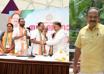 Kerala CPM leader Bipin C Babu joins BJP