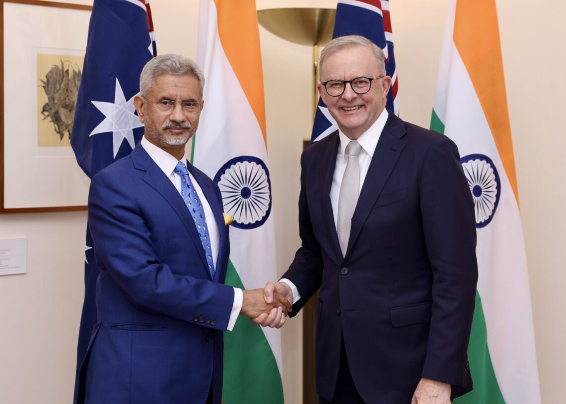 EAM Jaishankar meets Australian PM Albanese