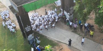 Latehar holds ‘Run For Vote’ to boost turnout