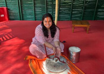 Kerala native Palamu SP observes Chhath Puja