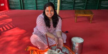 Kerala native Palamu SP observes Chhath Puja