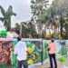 Artists turn Babadham into ‘City of Paintings’ for voting awareness
