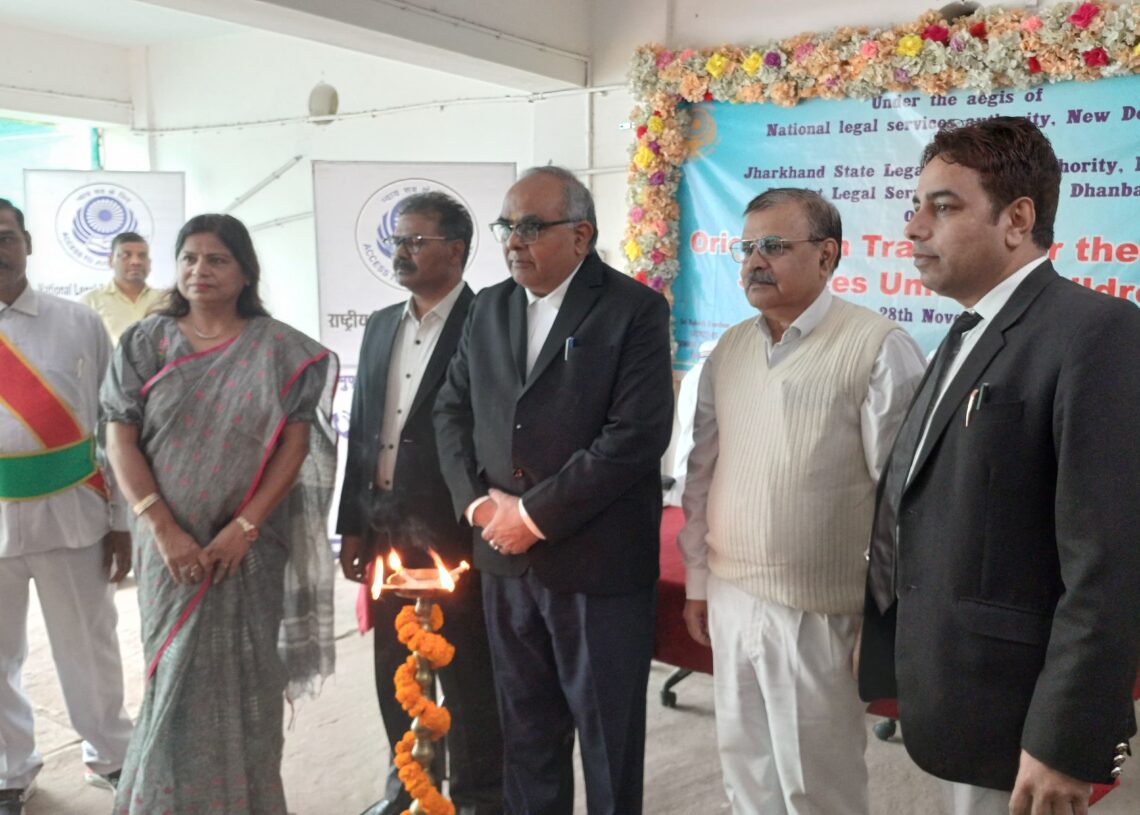 Free legal service unit for children set up in Dhanbad