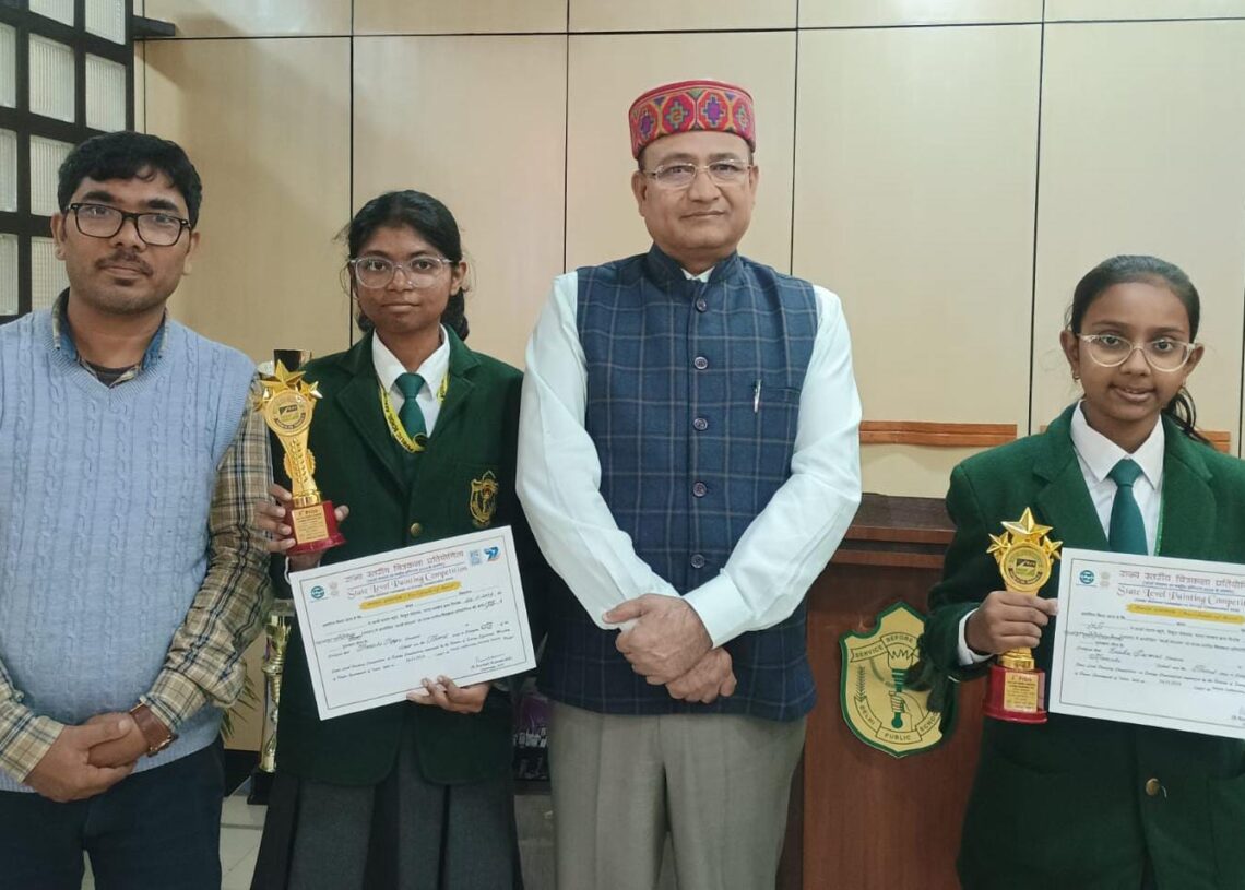 DPS Ranchi students shine in state-level painting competition
