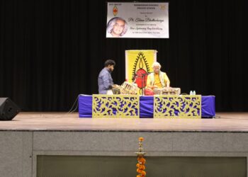 Pt. Tarun Bhattacharya delivers enchanting Santoor recital at Jamshedpur school