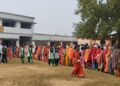 Long queue of voters in Naxal-affected Tundi constituency of Dhanbad