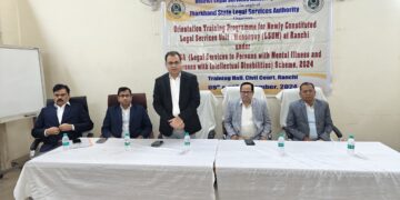 Ranchi DLSA conducts training to ensure justice for mentally ill persons
