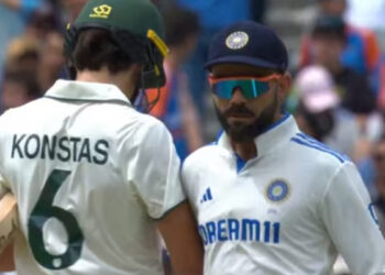 Virat Kohli fined, given demerit point for altercation with Konstas