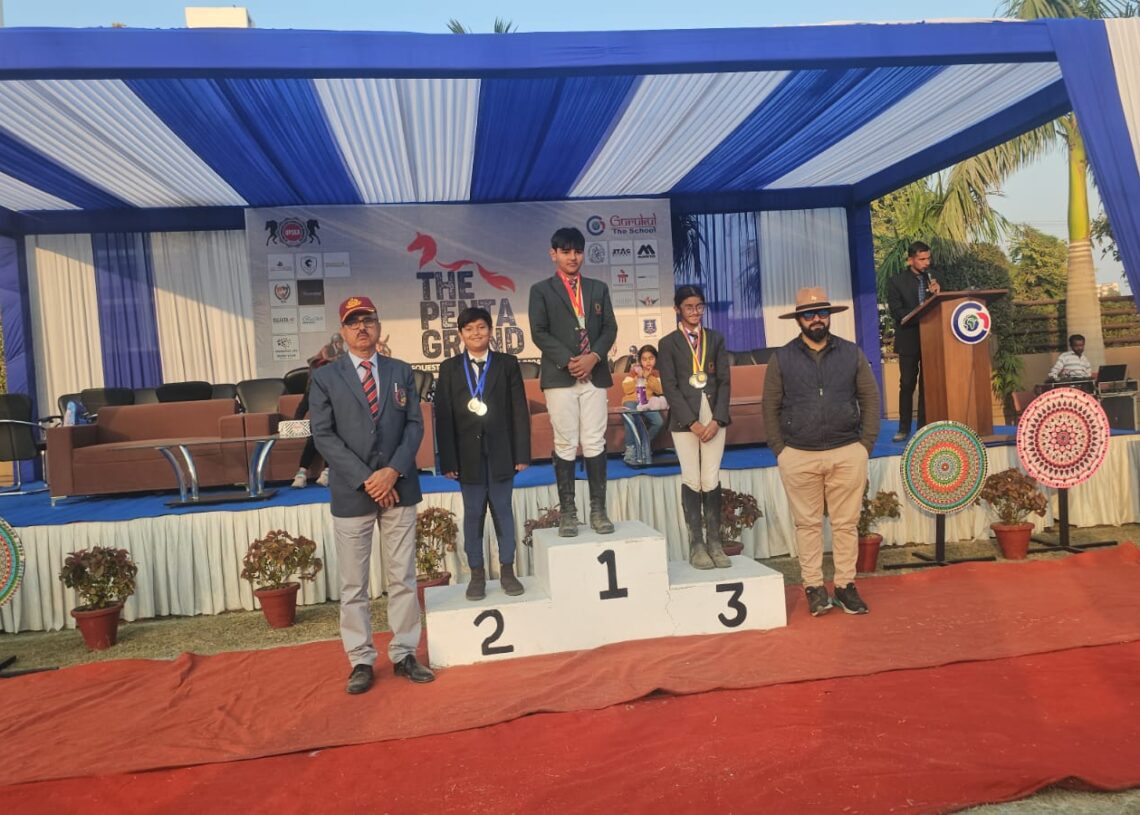 Tata Steel Horse Riding Training Centre cadets clinch three medals in Ghaziabad meet
