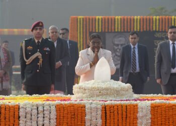 President, PM, others offer floral tributes to Atal Bihari Vajpayee on his 100th birth anniversary
