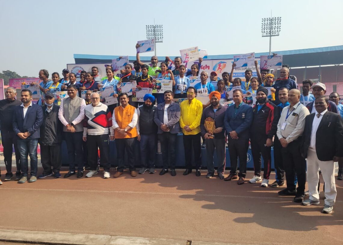 West Singhbhum shines at State-Level Master Athletics Championship