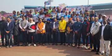 West Singhbhum shines at State-Level Master Athletics Championship