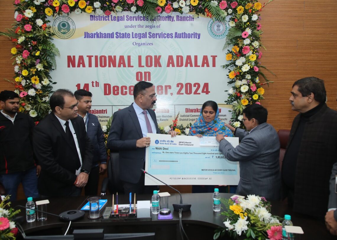 Rs 1.31 lakh crore settled in National Lok Adalat