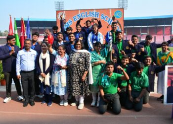 D.B.M.S English School celebrates annual sports day