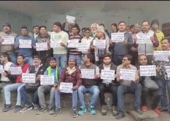 Dhanbad media persons protest against assault on Giridih journalist