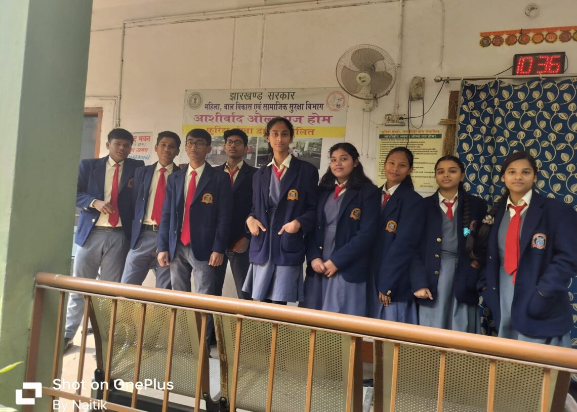 St John's High School students participate in Joy of Giving drive