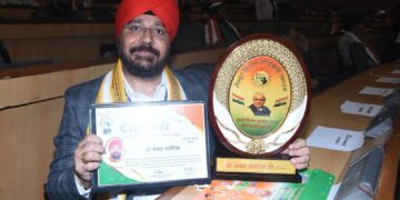 Social worker Chanchal Bhatia receives Atal Tiranga Samman