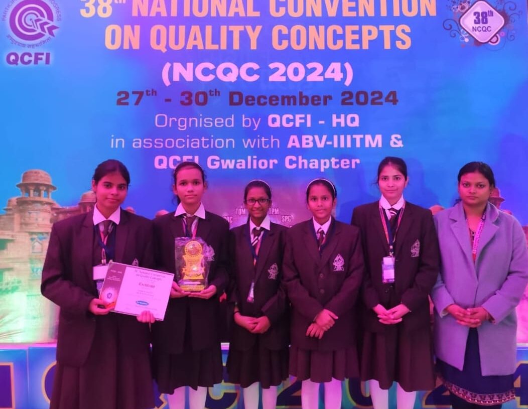 Vivek Vidyalaya wins 4 gold awards at national quality concept competition