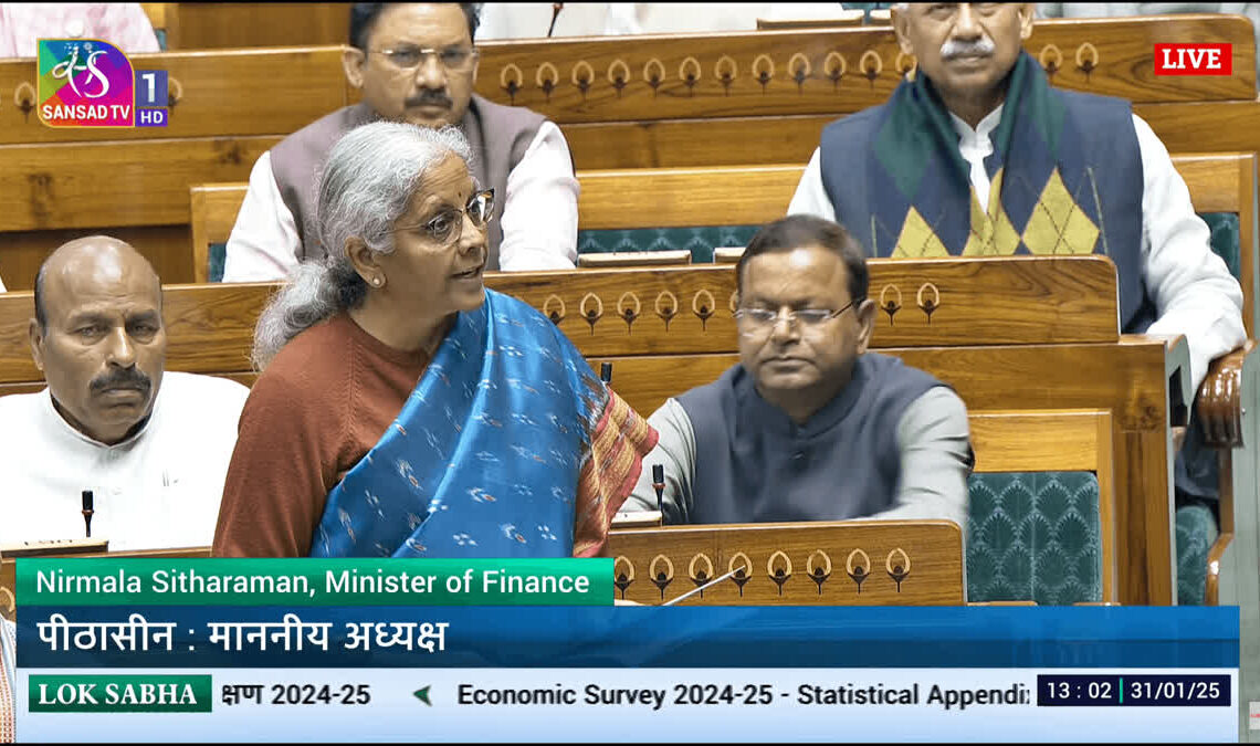 Economic Survey 2024-25 projects 6.3% to 6.8% GDP growth for FY26