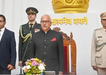 Ajay Bhalla takes oath as Manipur Governor