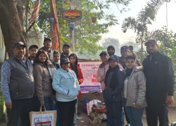 BIT Mesra Lalpur campus extends warmth to the needy this winter