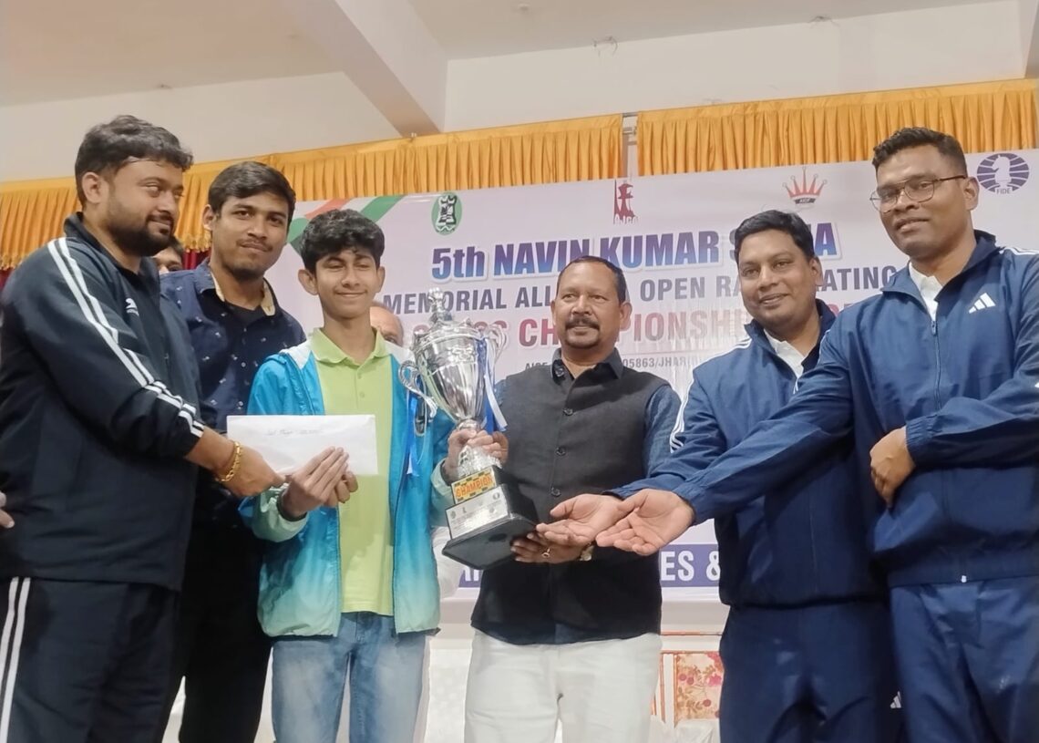 Jharkhand Sports: Devanjan Sinha wins All India Rapid Chess Tournament