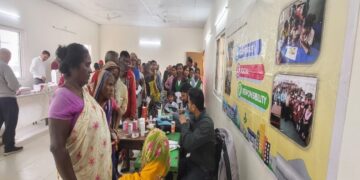 Tata Steel UISL holds medical camp at Potka 