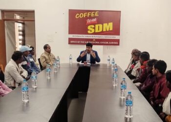 ‘COFFEE with SDM’ encourages direct dialogue in Garhwa