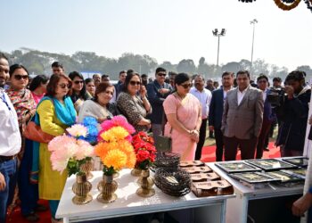 Flower, vegetable show begins at Tata Steel's West Bokaro Division
