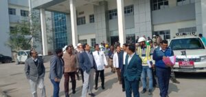 MMCH Daltonganj frontage puzzles Jharkhand Additional Chief Secretary 