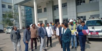 MMCH Daltonganj frontage puzzles Jharkhand Additional Chief Secretary 