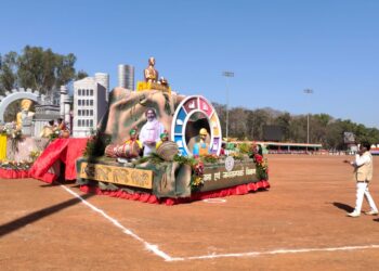 IPRD’s ‘Golden Jharkhand’ tableau wins first place at State-level Republic Day function