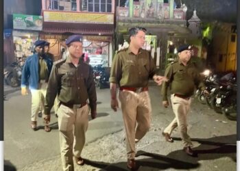 Jamshedpur police resume night foot patrolling to curb crime