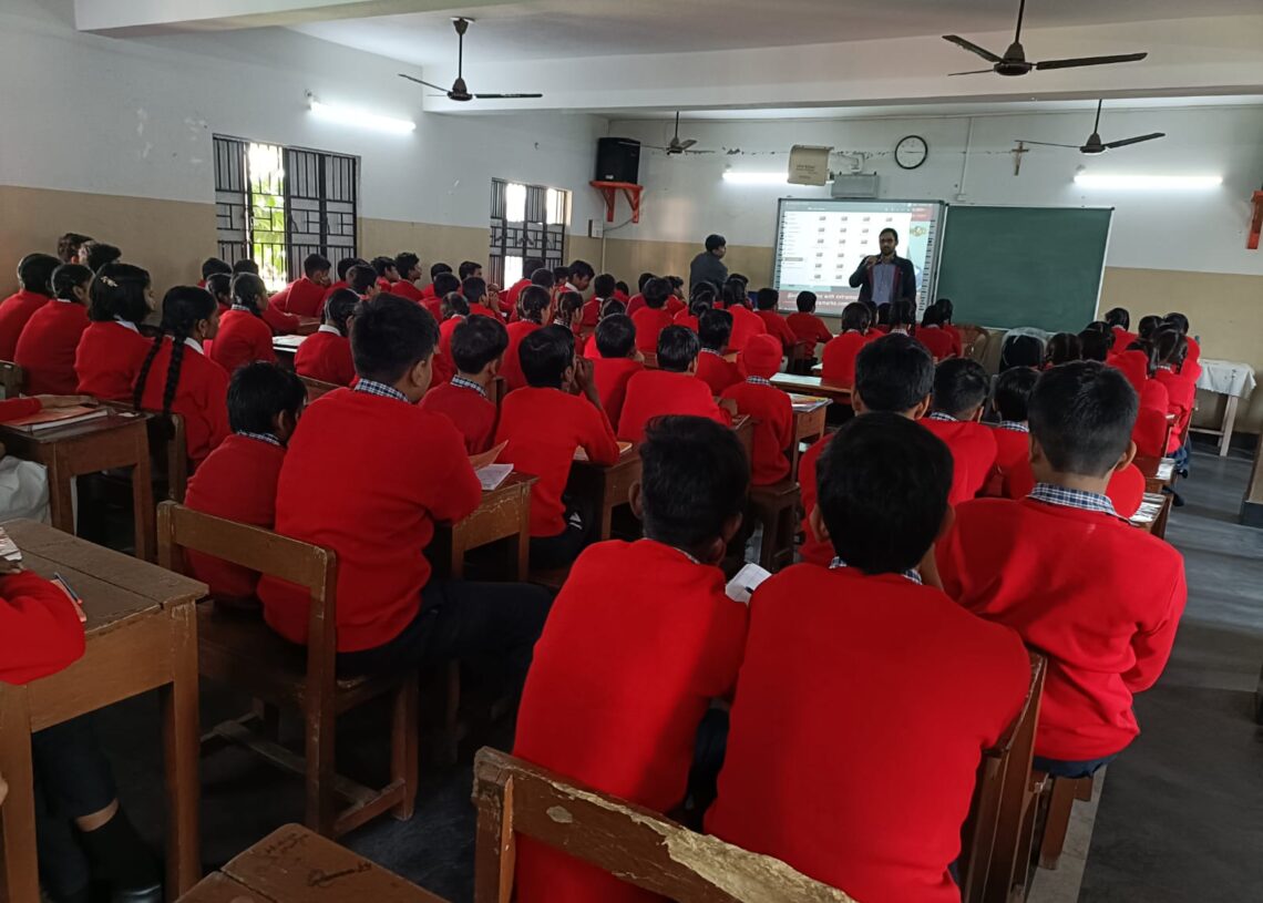 Road safety awareness session at St. John’s High School, Jamshedpur