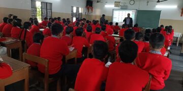 Road safety awareness session at St. John’s High School, Jamshedpur