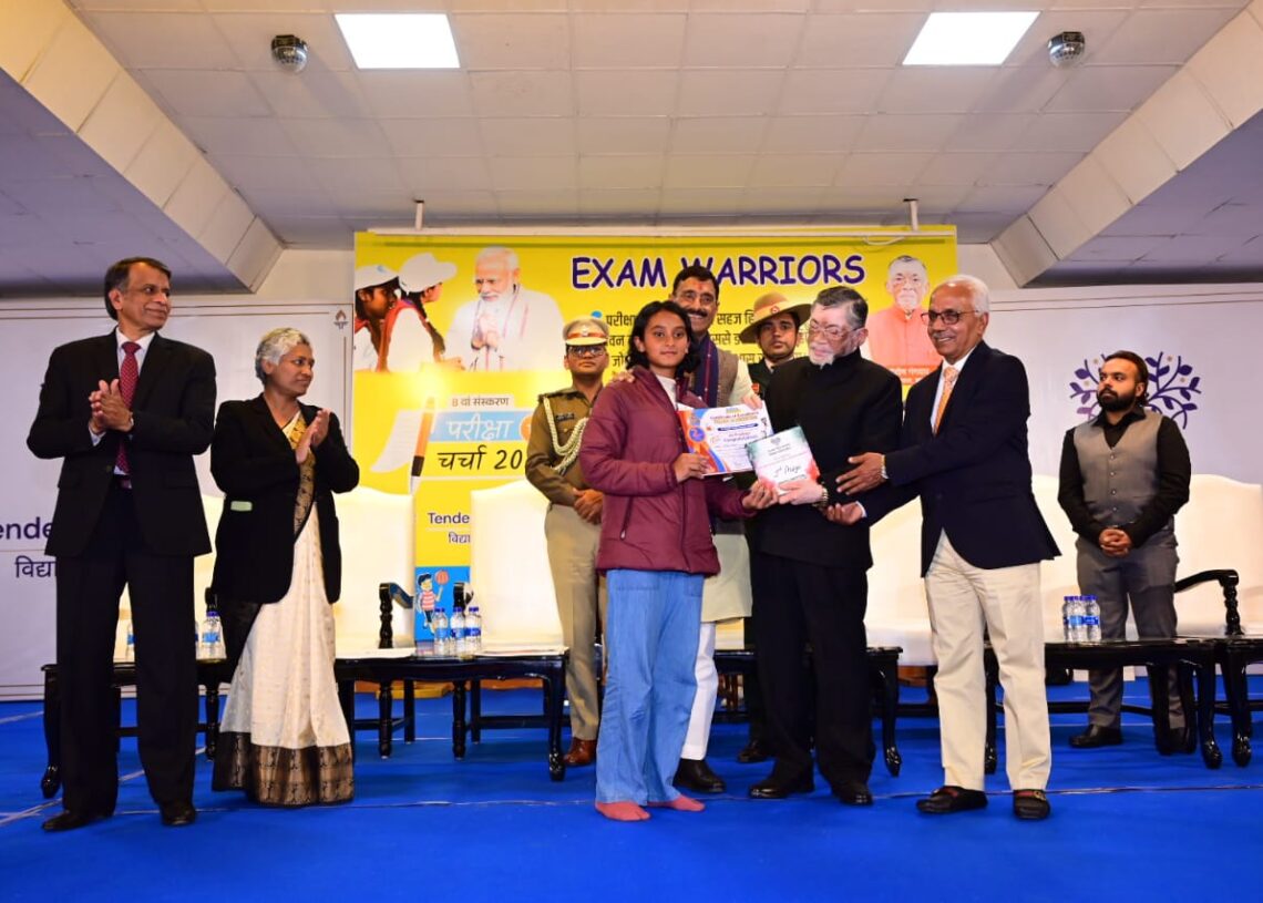 Jharkhand Governor felicitates students at Tender Heart Secondary School