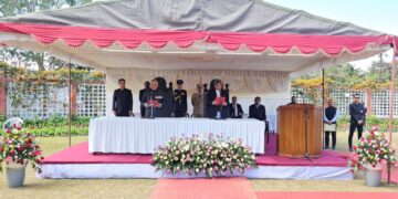 VK Singh takes oath as Governor of Mizoram