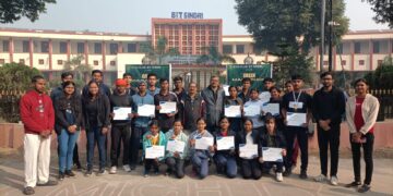 BIT Sindri mining student wins Green Marathon