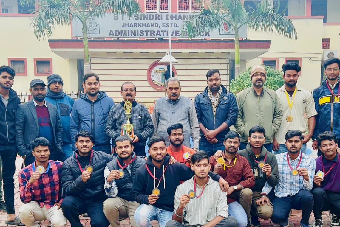 BIT Sindri technocrats shine at IIT Kharagpur Shourya Khel Utsav