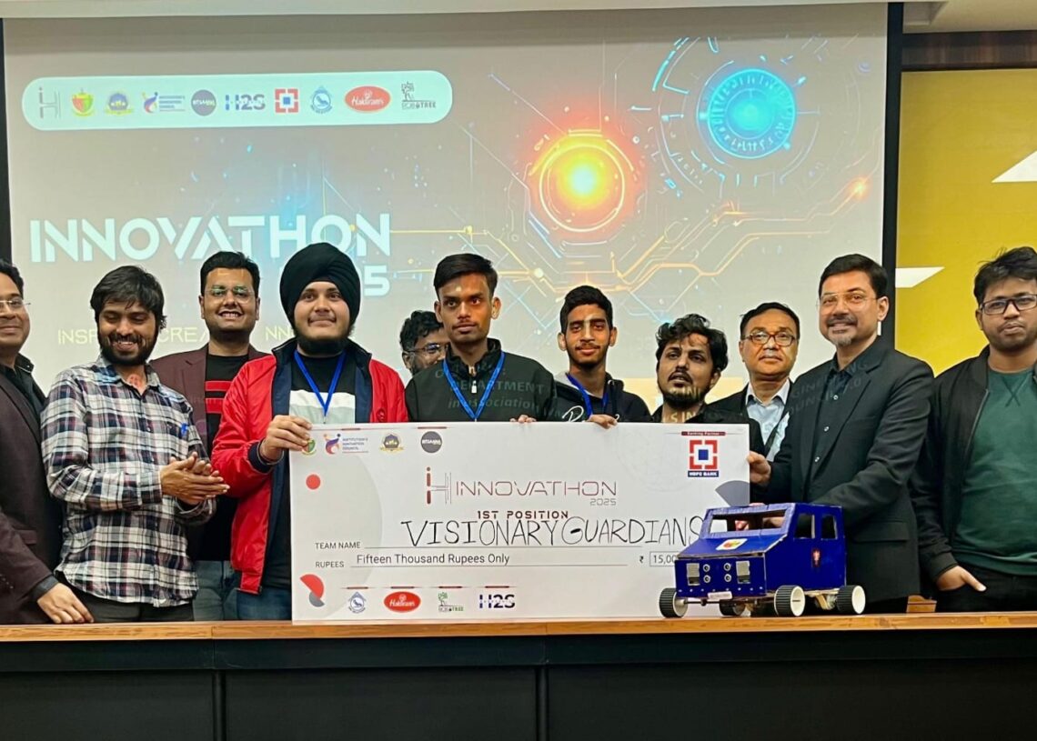 Team Visionary Guardians wins BIT Sindri's ‘Innovathon 2025’