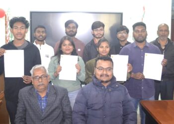 Jharkhand News: Four CUJ Ranchi students complete research internship at BIT Sindri