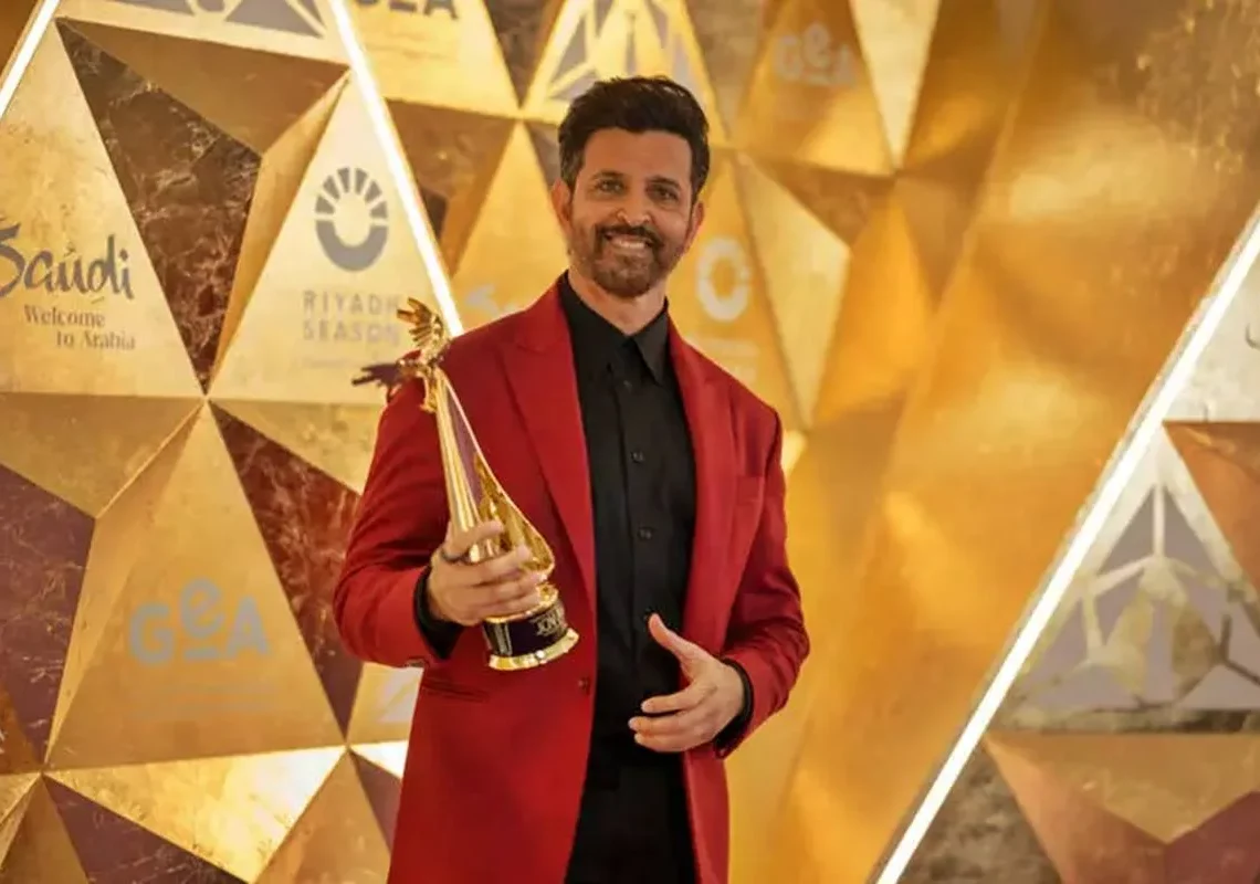 Hrithik Roshan gets Global Achievement Award at Joy Awards 2025 in Riyadh