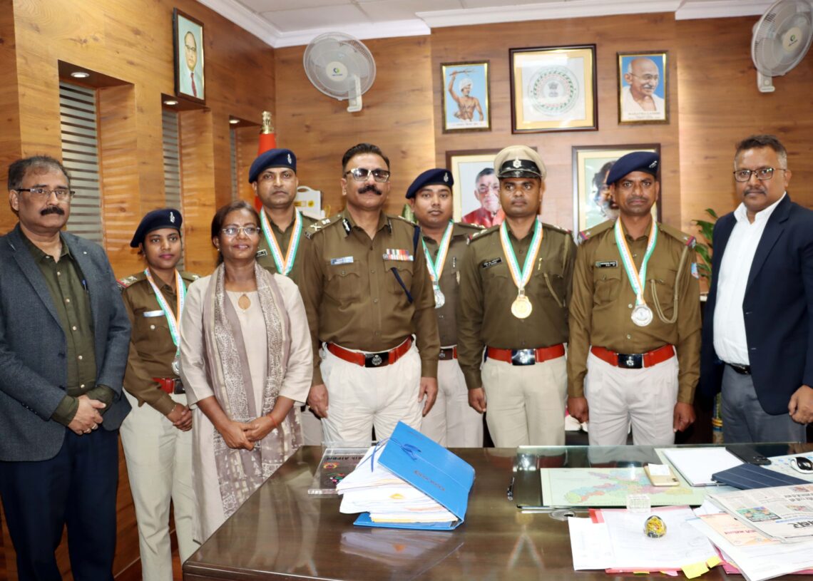 68th All India Police Duty Meet: Jharkhand DGP honours Gold and Silver medal winners