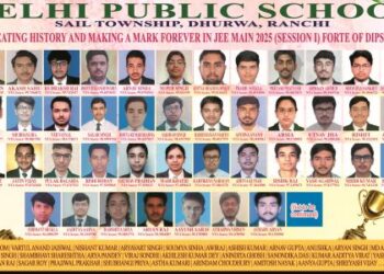 16 DPS Ranchi students score above 99 percentile in JEE Main 2025